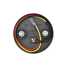 (Green) Luz de advertencia giratoria estroboscópica LED, compatible con 12V y 24V, para coches furgonetas camiones como indicador de emergencia