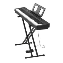 Piano Numérique 88 Touches Lestées-Duoku-Mode Double Clavier-280 Sonorités, Connexion Sans Fil-Noir