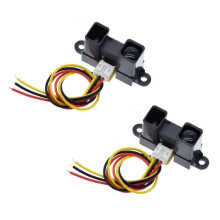 (2Pcs) Sensore di distanza a infrarossi GP2Y0A02YK0F, campo di misura 20-150cm, per monitoraggio sicurezza automazione industriale