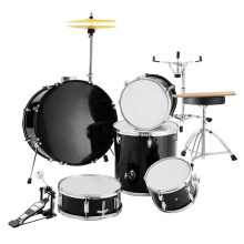 Batterie pour Enfants - DUOKU - 22 pouces - 5 Pièces - Acoustique - Noir