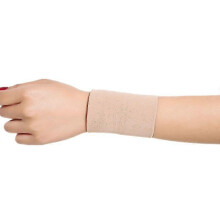 (skin, S) Tattoo Cover Up Polscompressiemouw, Spandex, UV-bescherming, voor Sport en Fitness, Littekenverberger, Zwart, Maat M, 1 stuk