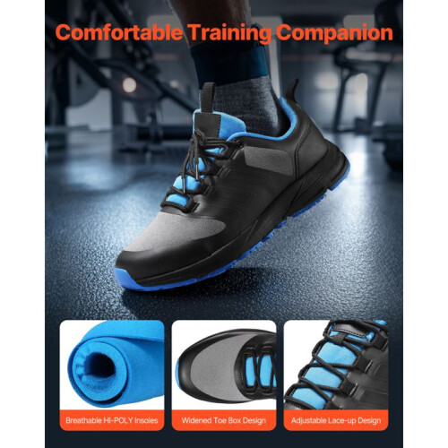 Chaussures de Cross-training - DUOKU - M-24407M - Pointure EU 40 - Largeur M - Noir 2