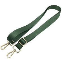 (Green, 1pc) Bag Shoulder Strap, Adjustable Widened Durable Nylon Strap with Snap Hook Clip, for Single Shoulder Crossbody Bags DIY Accessories