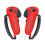 (Red) Compatible with Meta Quest Pro VR Controller Protective Cover with Adjustable Knuckle Strap 1