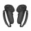 (Black) Protective Sleeve for Meta Quest Pro Controllers, Silicone Cover with Adjustable Knuckle Strap 1