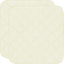 (Beige) Incontinence Chair Pad, Washable 300 Times, Waterproof and Non-Slip, 22x21 Inch, 2-Pack for Chair and Sofa