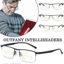 (Black, 100) Lesebrille mit Blaulichtfilter und Korrektionsgläsern für Bildschirmzeit und Textlesezeit