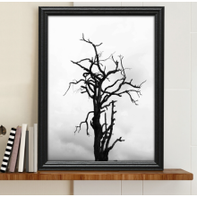 (40x60 CM) Black Picture Frame / LW Style Wall Art Frame / Modern Photo Frames