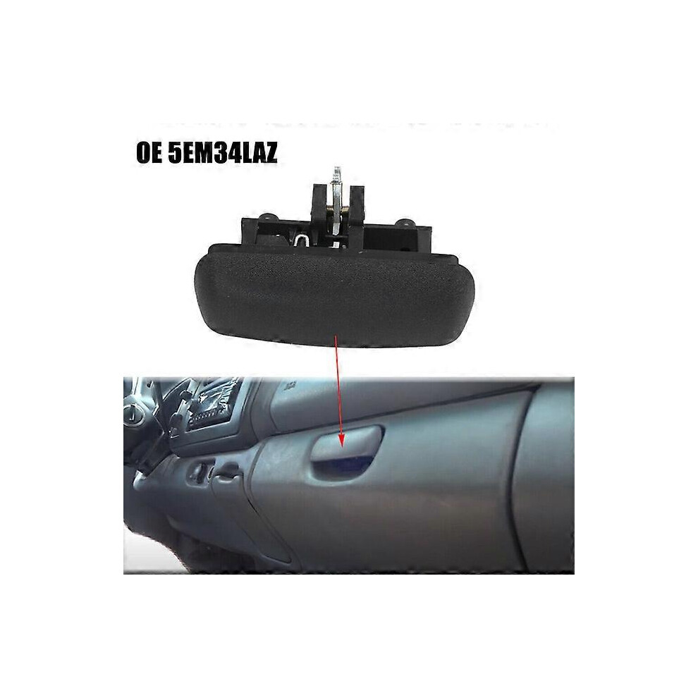 (Black) Glove Box Latch Handle Compatible With Dodge Dakota 1997-2000 And Durango 1998 Interior Accessories Black 6933168045283