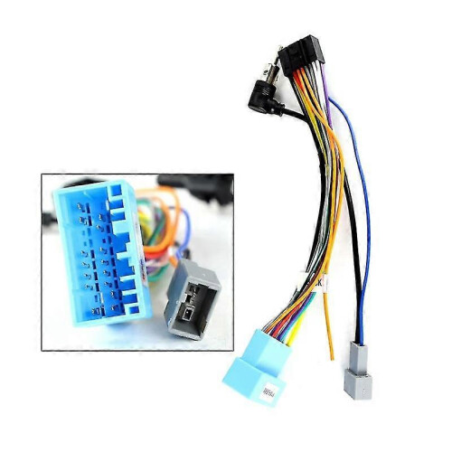(C) Dashboard Panel Frame with Power Cord Compatible with Suzuki Swift 4 2011-2015