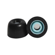 (black, large) Náušníky z pamäťovej peny, polyuretán s nano povrchovou úpravou, pomalý odraz, kompatibilné so Sony WF-1000XM5, veľkosti SML