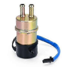 (Without Adaptors) 12V-Motorradkraftstoffpumpe, kompatibel mit Honda CBR600F-Serie, Kawasaki, Yamaha NT650, VFR750F, Mule