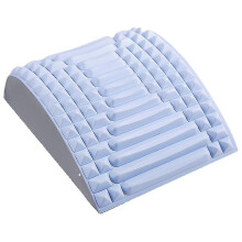 (Blue) Poduszka do masażu lędźwi i pleców z 109 wypustkami masującymi, ergonomiczna konstrukcja zapewniająca wyprofilowane podparcie