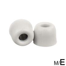 (gray, Medium) Náušníky z pamäťovej peny, polyuretánový nano povlak, pomalý odraz, kompatibilné so Sony WF-1000XM5, veľkosti SML