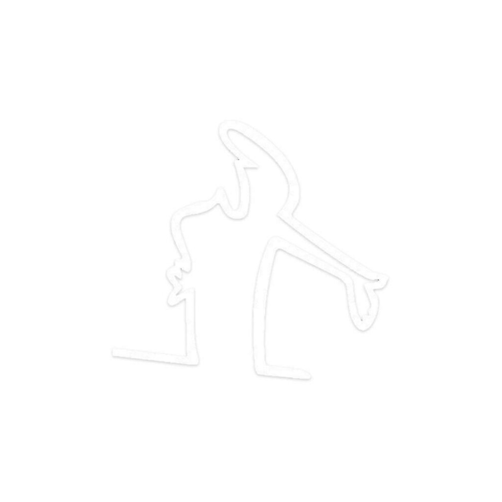 (Nonreflective Pure) Polite Hand Gesture Car Sticker Pvc Decal Weatherproof For Vehicle Exterior 6933168006604