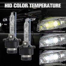 (D4S 4300k) HID Xenon Headlight Bulb D3S D4S 35W 8000K Upgrade Kit Compatible with 2pcs Xenon D1S D2S D3S D4S 35W Headlamp
