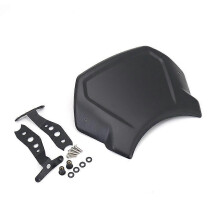 (Black) Aluminium windschermdeflector compatibel met Yamaha XSR900 motorfiets (2016-2021)