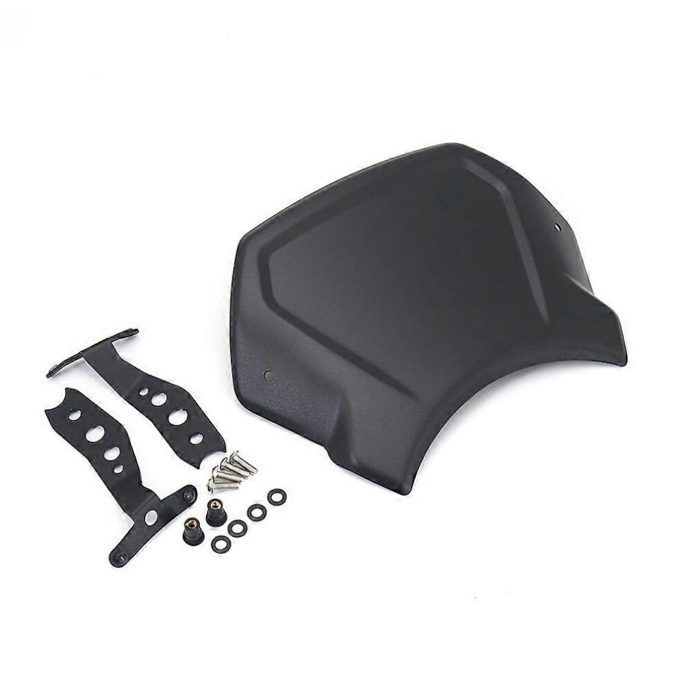 (Black) Aluminum Windshield Air Deflector Compatible With Yamaha Xsr900 2016-2021 Motorcycle Black 6933168029313