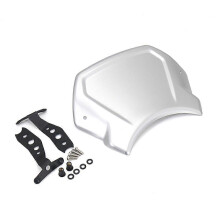 (Silver) Defletor de Vento para Para-brisas Compatível com Yamaha XSR900 2016-2021