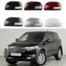 (Pearl White, Right side) Yhteensopiva Toyota RAV4 2006-2013 sivupeilin suojuksen kanssa, ulkokuori, ABS-materiaalia, useita värejä
