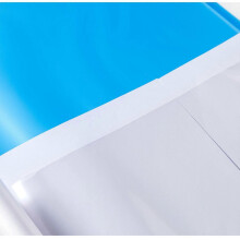(Blue, 4K 30 pages) Näyttökansio A4-esittelykansio muovitaskuilla keltainen 20 sivua asiakirjoille