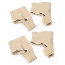 (S) Pair of Lycra Toe Protectors, Hallux Valgus Pain Relief, Elastic Anti-wear Toe Correctors for Overlapping Hammer Toes, 1 Pair, S/L Available