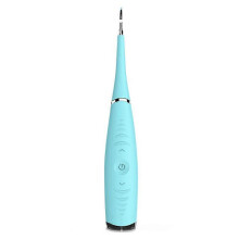 (Green) Ablatore dentale sonico per la pulizia dei denti, ricaricabile tramite USB, impermeabile IPX6, colore rosa.