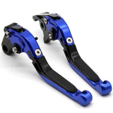 (13) Levier de frein et d'embrayage pliable et réglable CNC compatible avec les motos Benelli BN125 et TNT150i