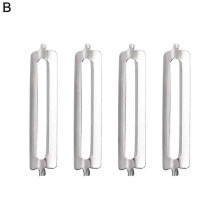 (4 PCS) Stainless Steel Peeler Replacement Blades, Rust-resistant, Sharp Precise Peeling, For Fruits Vegetables Slicing, Available 4pcs 10pcs