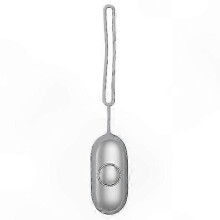 (grey) Slaaphulpmiddel, 500mAh oplaadbaar draagbaar pulsstimulatiehandapparaat voor slaapondersteuning en ontspanning, gemaakt van ABS-materiaal