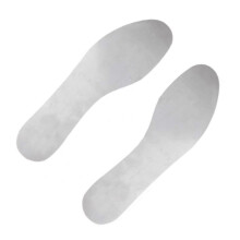 (41) Semelles de travail anti-perforation en acier inoxydable, inserts de protection du pied pour chantier, compatible avec pointure EU 39-44