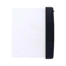 (Black) Lampada da lettura a LED, ricaricabile, con pannello piatto trasparente, timer e 3 colori.