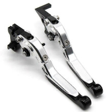 (14) Levier de frein et d'embrayage pliable et réglable CNC compatible avec les motos Benelli BN125 et TNT150i
