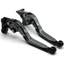 (9) Levier de frein et d'embrayage pliable et réglable CNC compatible avec les motos Benelli BN125 et TNT150i