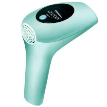 (Blue, AM001) Depiladora láser IPL profesional, 900000 pulsos, intensidad ajustable 1-8 niveles, para cara y cuerpo, pantalla LCD, 100-240V