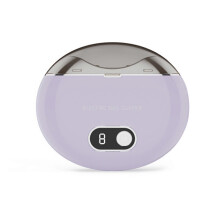 (Purple) Automatischer elektrischer Nagelknipser mit LCD-Display, 3 Geschwindigkeitsstufen, USB-C-Schnellladefunktion und 8 Stunden Laufzeit