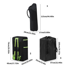 (Style 1) Universele reistas voor kinderwagens, geschikt voor joggingkinderwagens en autostoeltjes, waterdicht Oxford-doek, schouderriem, 3 maten.