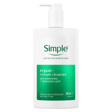 Simple Repair+ Facial Cleanser Soothing Hydrating Gentle Face Wash, 240ml