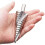 Drill Bits for 4-32/6-60mm Step Drill Bits for Spiral Hole Drill for Wood/Metal Core Drill Bit 7