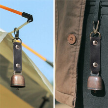 Bear Bell Outdoor Bear Bell Camping Wind Chime Keychain Pet Pendant Bell Reminder Bell
