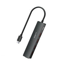 USB 3.2 Gen2 Hub mit 4 , 10 Gbit/S, Typ-C-Stromanschluss und Mehreren Schnittstellen für Laptop- und Desktop-Zubehör