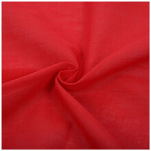 3X Fancy Plain Bandana 100 % Cotton Neck Wrist Wrap Neckerchief Scarf 12 Color Color: Rojo