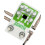 True Stereo Mod Gitarr Pedal, 9 HiFi Algoritmer, Tap Tempo, USB Inspelningsutgång, för Elgitarr/Bas Scen/Studio 5