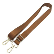 (Brown, 1pc) Tracolla per borsa in nylon, larghezza 2,5 cm, lunghezza regolabile 135 cm, con gancio metallico, accessorio per fai-da-te borse