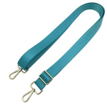 (Blue, 1pc) Tracolla per borsa in nylon, larghezza 2,5 cm, lunghezza regolabile 135 cm, con gancio metallico, accessorio per fai-da-te borse