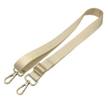 (Beige, 1pc) Tracolla per borsa in nylon, larghezza 2,5 cm, lunghezza regolabile 135 cm, con gancio metallico, accessorio per fai-da-te borse