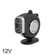 (Black, 12V) Automatické kúrenie do auta, 12V/24V 150W, 180 otočné, odstraňovanie hmly a námrazy na čelnom skle, čierna/biela/ružová