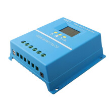(100A) Regulador de carga solar, 12V/24V/36V/48V identificación automática, doble puerto USB, pantalla LCD, con protección integrada