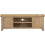 Seconique Windsor Straight TV Unit - Natural Oak 2