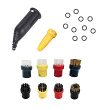 Steam Cleaner Round Brush Set for SC1, SC2, SC3, SC4, SC5 Steam Cleaner Accessory